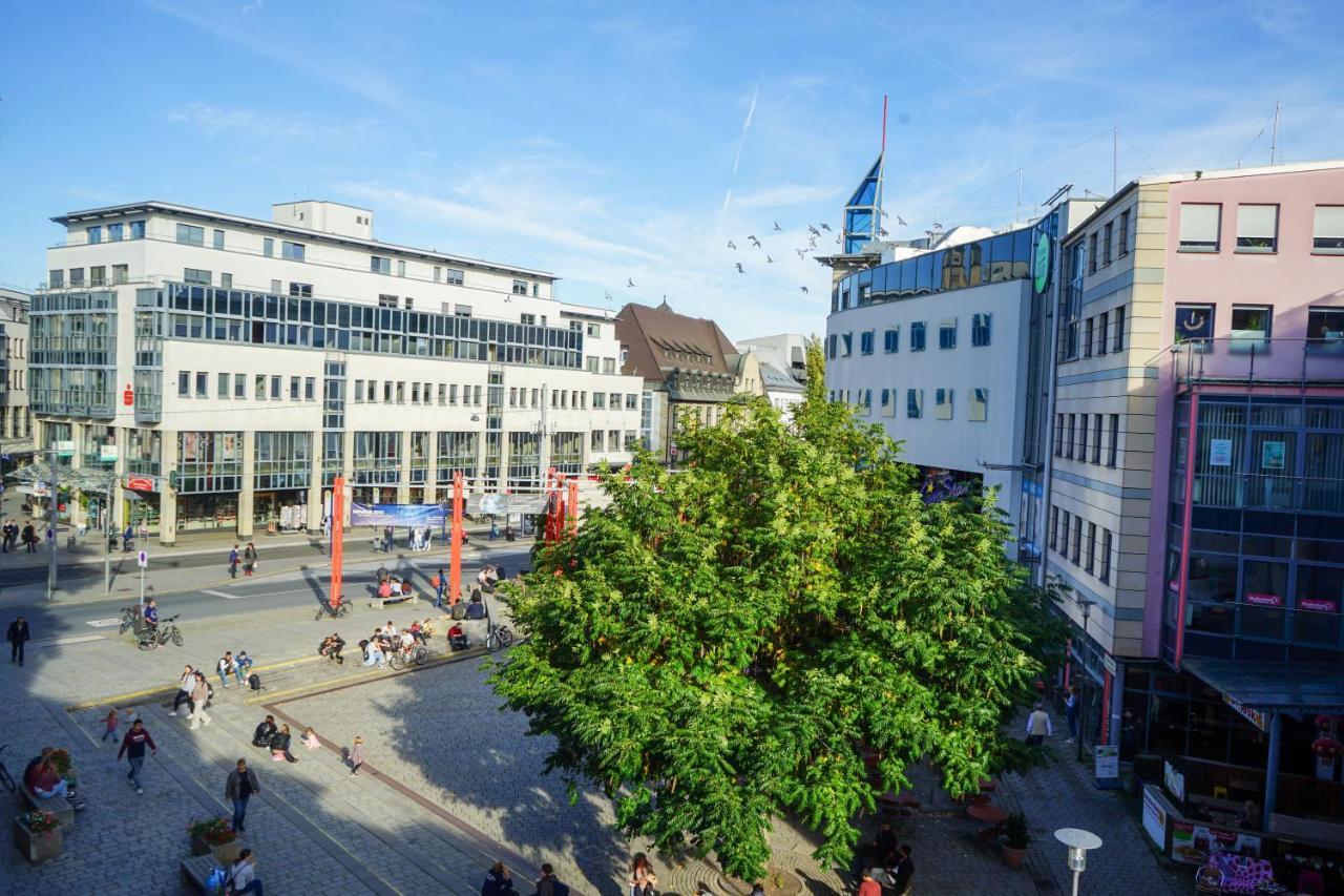 3-Raum City-Appartement Jena Exteriér fotografie